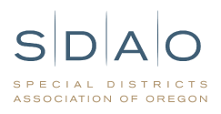 SDAO Special Districts Association of Oregon
